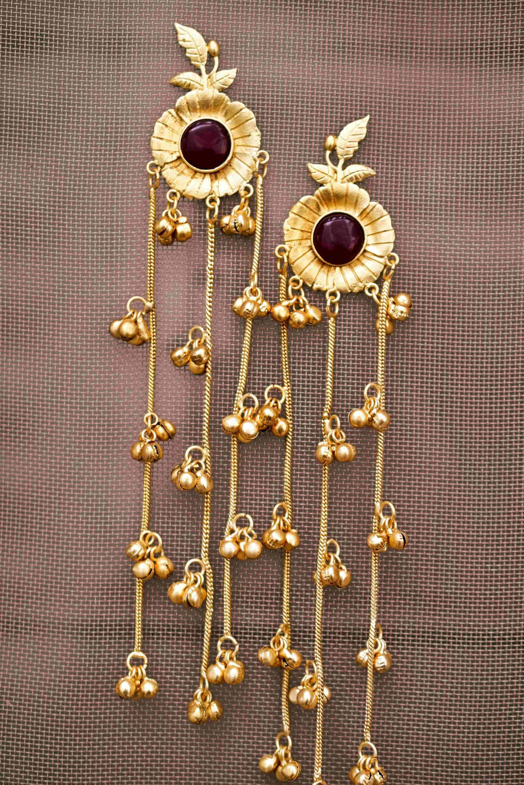 Lal Mehfil earrings - Image 2