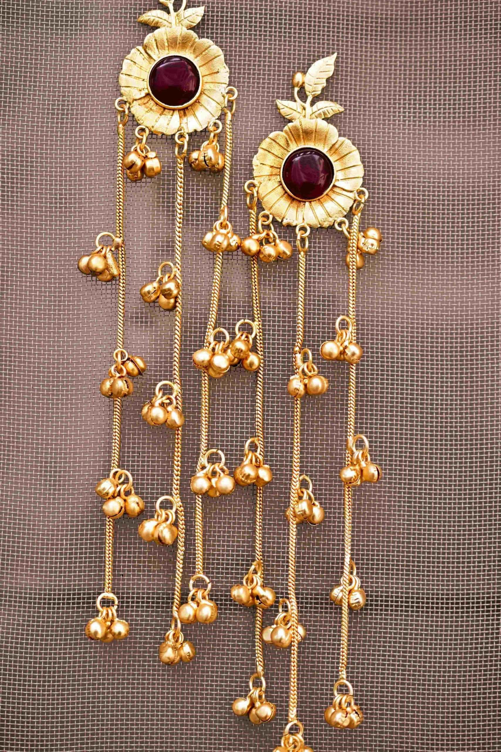 Lal Mehfil earrings - Image 3